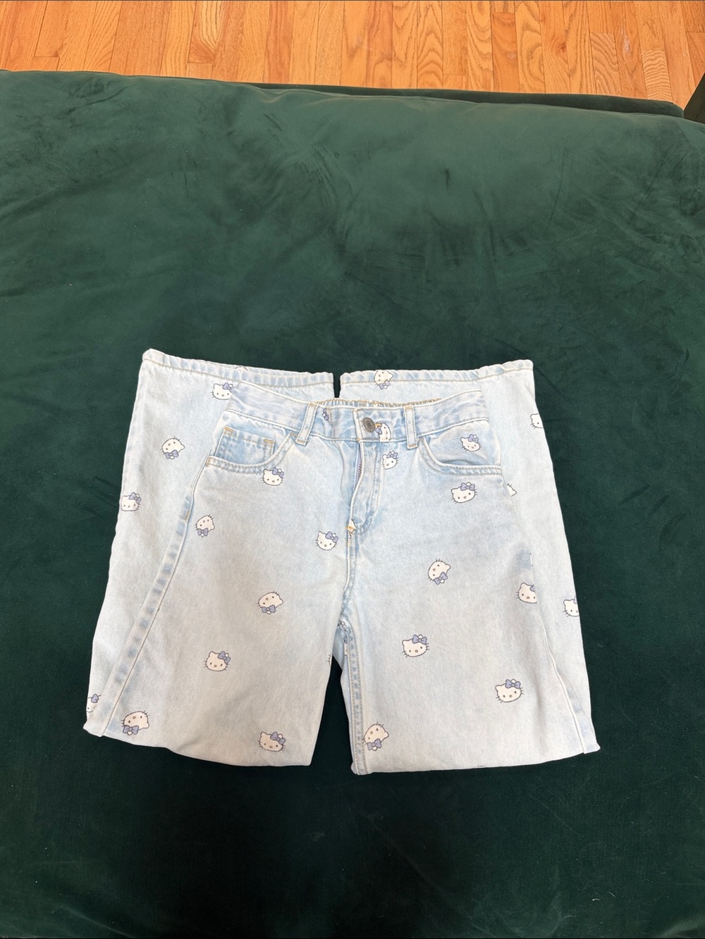 Light Wash Hello Kitty Denim Jeans